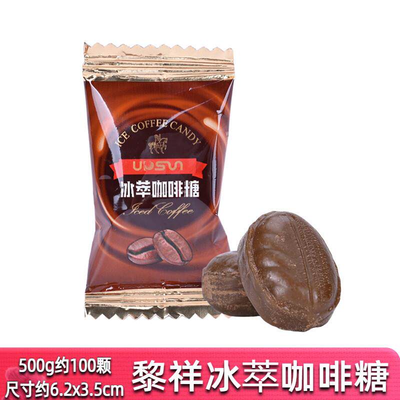 新日期冰萃咖啡糖散称500g