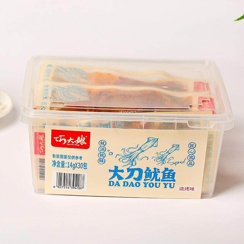 即食大刀鱿鱼片手撕鱿鱼条香麻辣海味零食小吃休闲食品年货