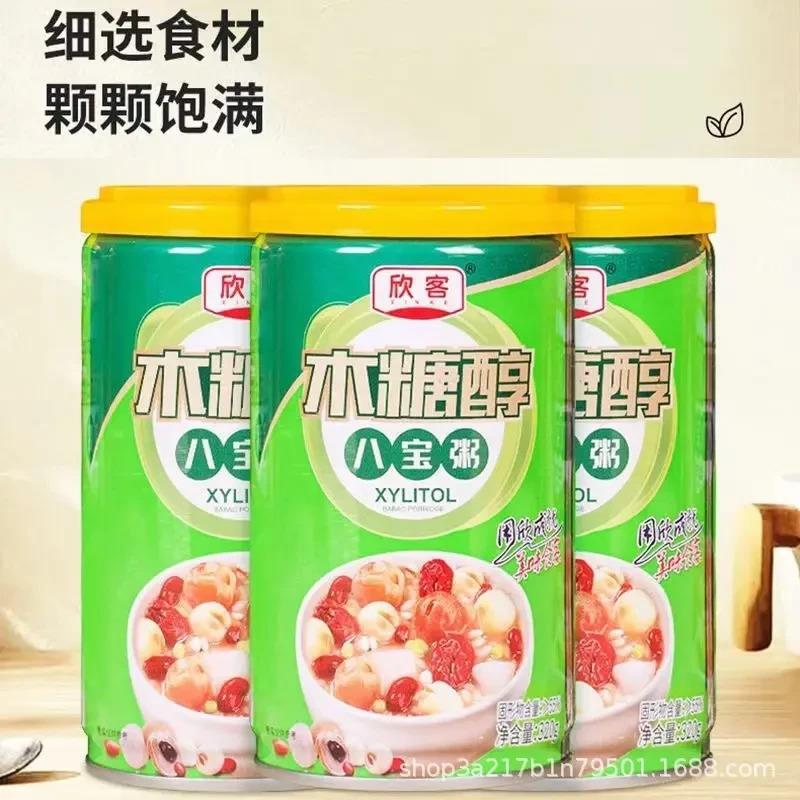 新货欣客木糖醇八宝粥整箱