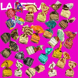 速发意大利进口高端La Perla松露状榛子开心果夹心黑巧克力牛奶散