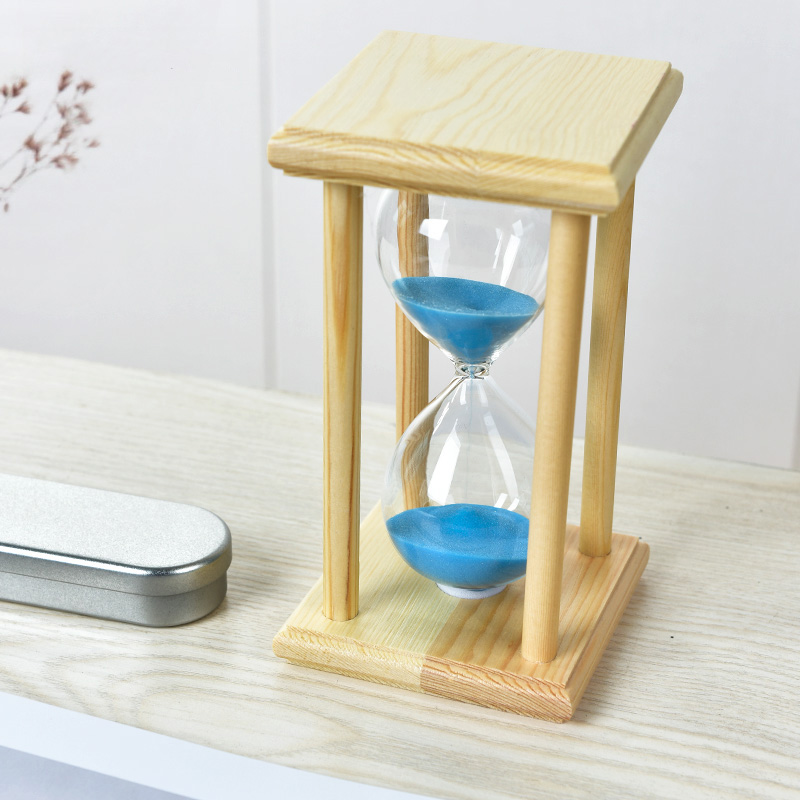 时间沙漏计时器3/15/30/60分钟礼物刷牙儿童防摔创意实用个性摆件