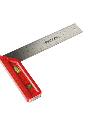 DATEC塑料角度尺90度拐尺三角尺高精度直角拐角尺塑.料木工靠尺