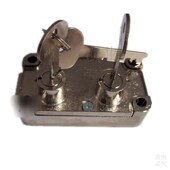 双锁芯机械保险箱保险柜锁 双人锁管 金库双头锁 双钥匙锁