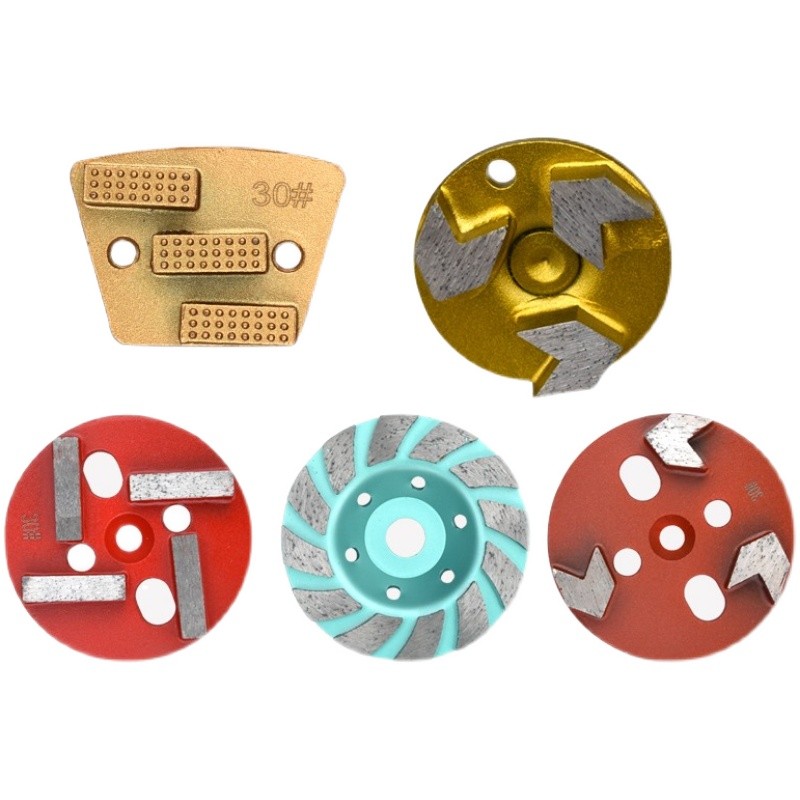 地面打磨机环氧刀地坪研磨机配件金刚石水磨石机磨碗条形合金刀头