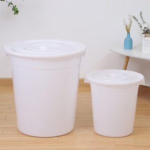大号水桶塑料家用储水桶加厚结实耐用大号发酵桶熟胶带盖小酵素桶