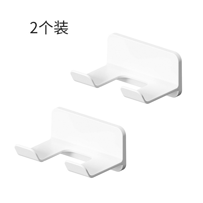 日式免打孔吹风机架浴室r卫生间风筒置物架家用壁挂电吹风收纳架