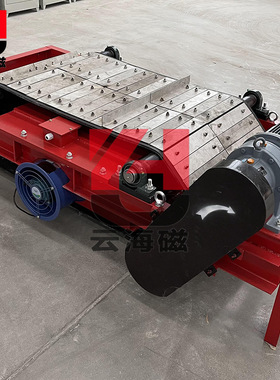 RCDC风冷自缷式电磁除铁器 自卸式除铁器厂家矿山磁料除铁设备