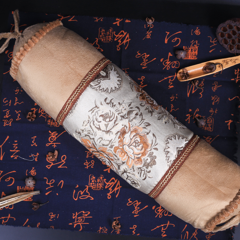 美容院垫脚枕抬高垫腿枕足浴按摩推拿沙L发圆柱趴枕可拆洗脚枕