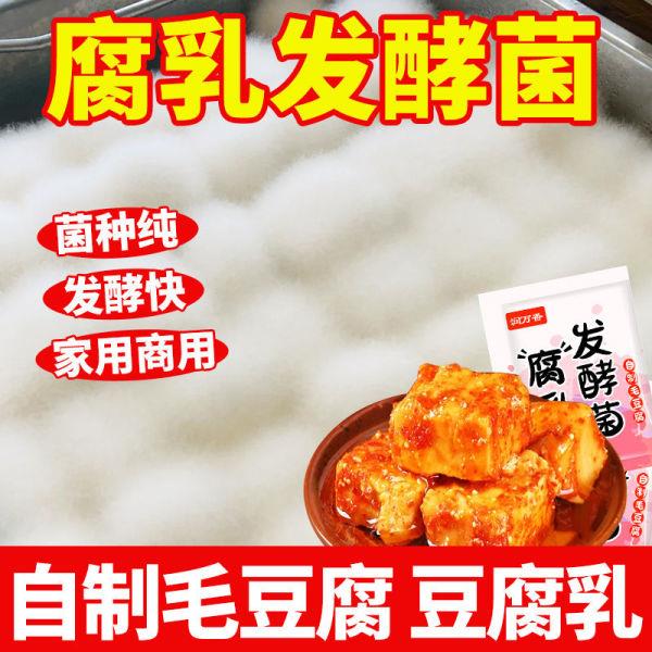 曲子腐乳曲粉自制长白毛臭豆腐霉豆腐乳毛豆腐发酵菌豆豉毛霉菌粉