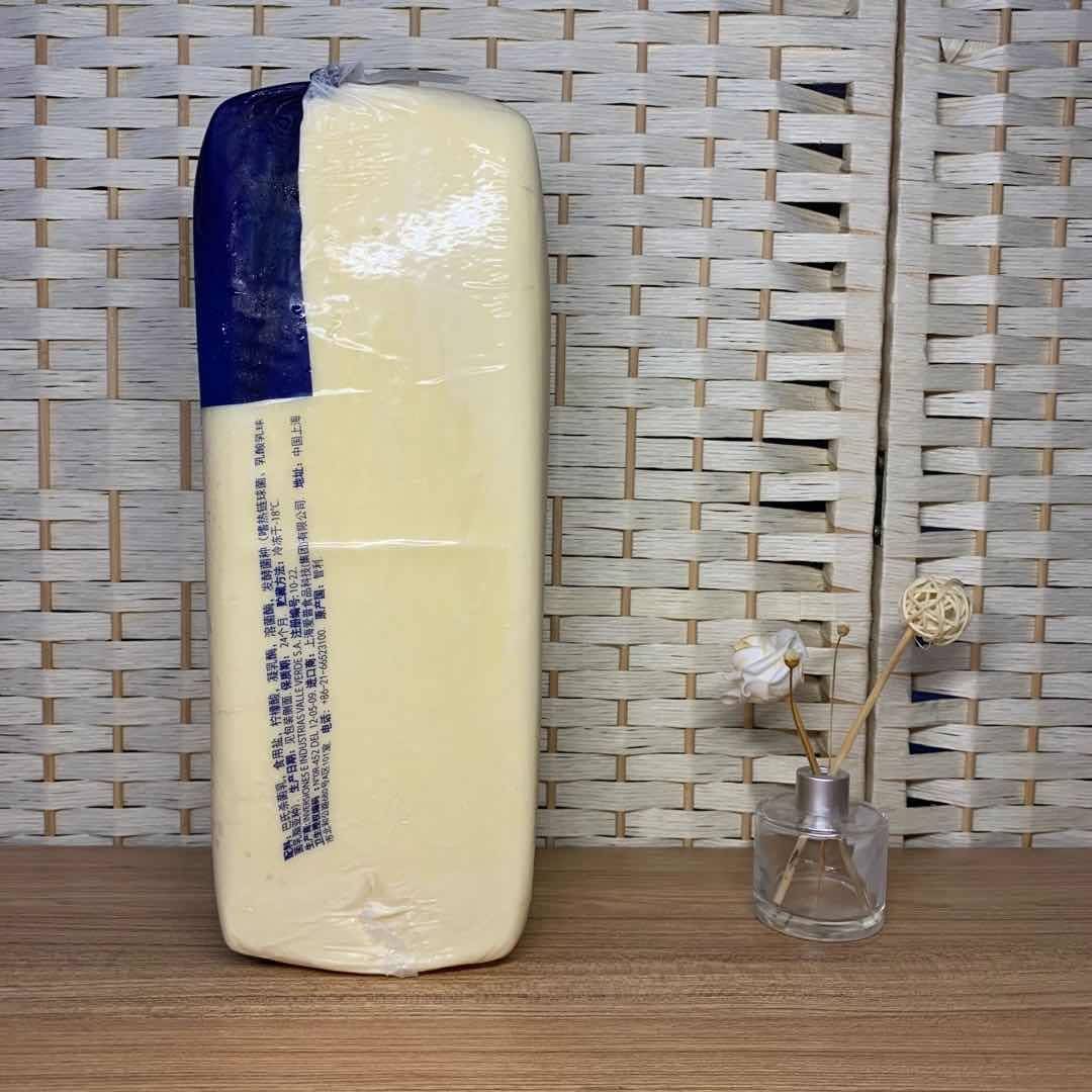 新货进口乳美马苏里拉芝士干酪奶酪拉丝 烘焙原料披萨焗饭 约4KG