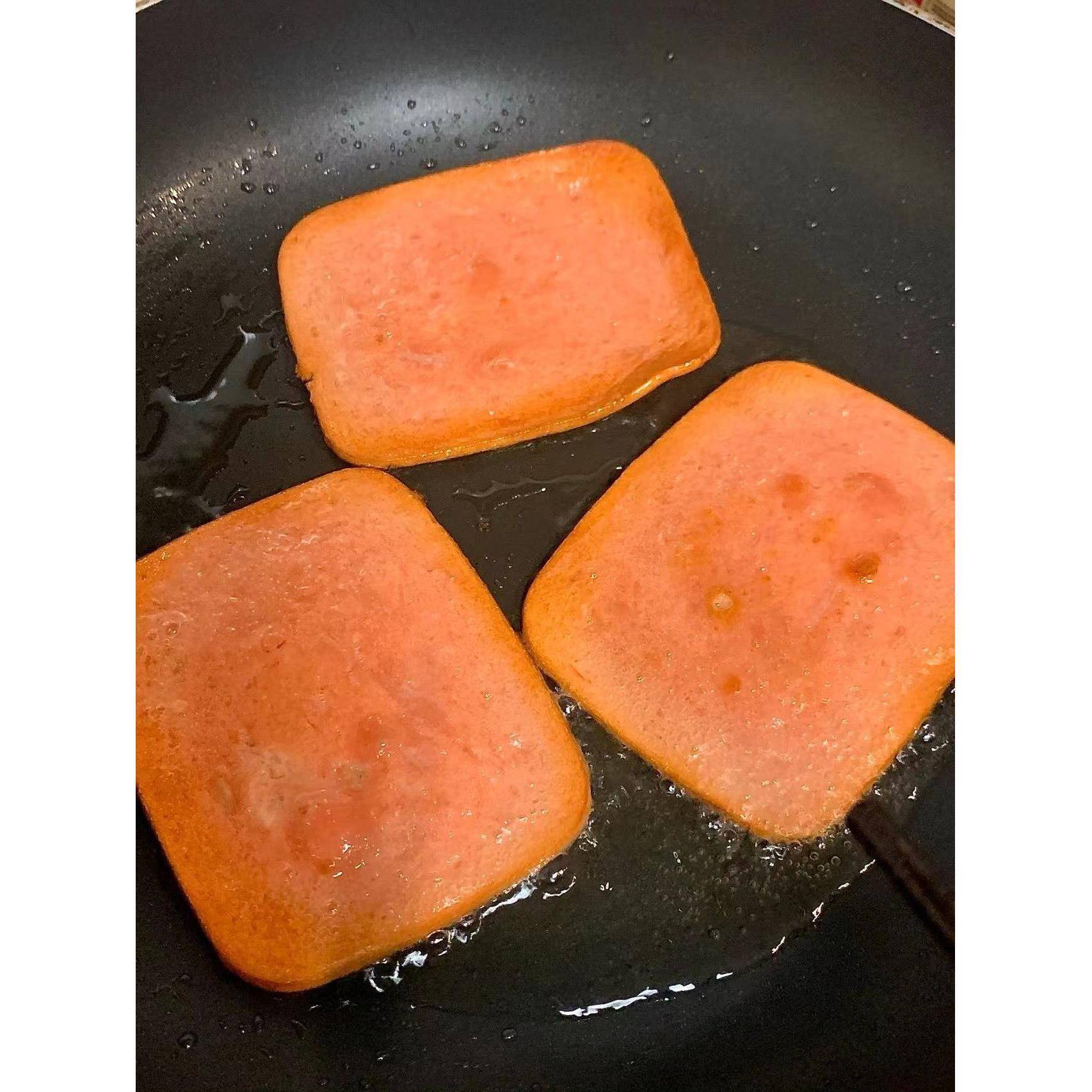 北极食品切片火腿片唐人神三文治方肠火腿边角料1700g装即食火腿
