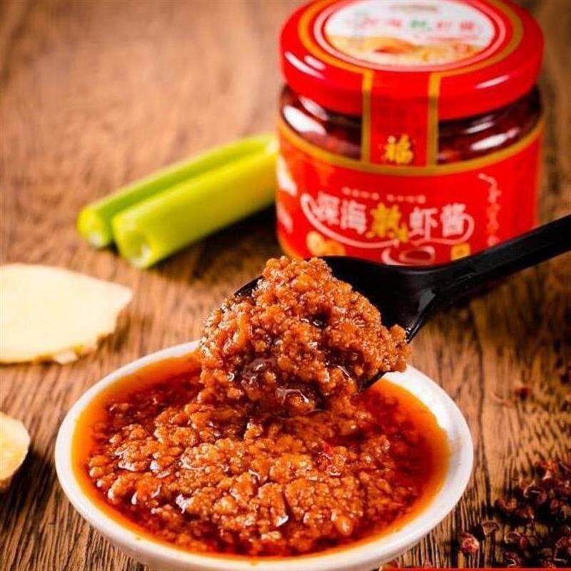 即食熟虾酱正宗天津北塘熟虾酱拌饭拌面酱百搭佐餐酱渔夫岛虾仔酱