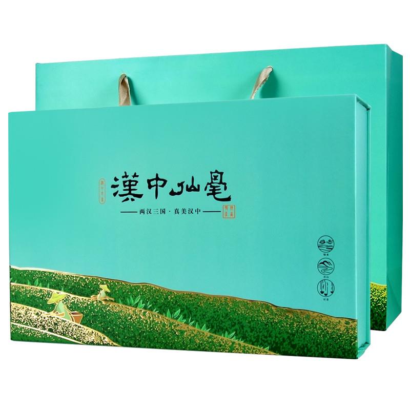 2025汉江春陕西汉中仙毫礼盒装新茶正宗午子仙毫雀舌茶叶西乡绿茶