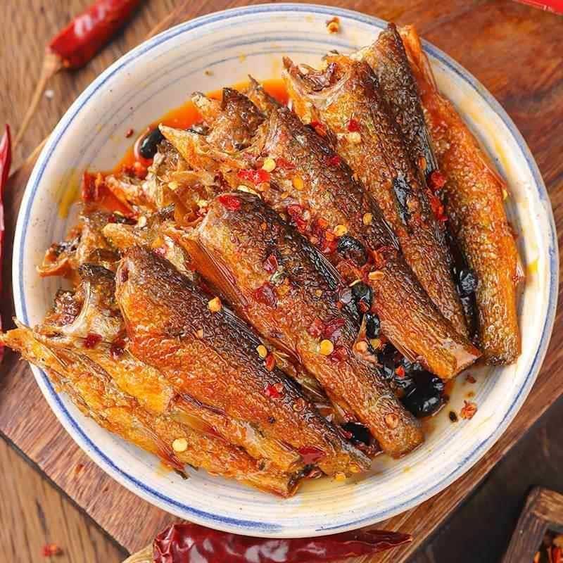 强子香辣手撕鱼湖南特产劲吖香辣手撕鱼肉干豆豉下饭菜鲜嫩即零食