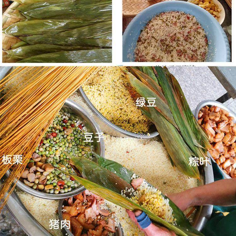 广西糯米手工粽子早餐食品端午节绿豆咸味板栗蛋黄五花大肥鲜肉粽