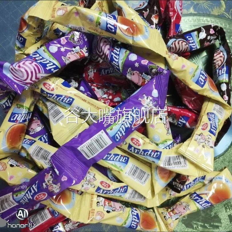 好多喔棒棒糖牛奶网红开学零食品喜糖果散装休闲结婚六一礼物