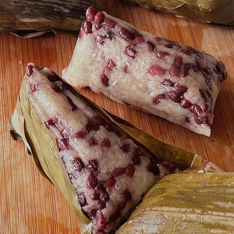 新货半价抢10只】红枣粽子新鲜蜜枣粽豆沙粽早餐速食粽端午节特产