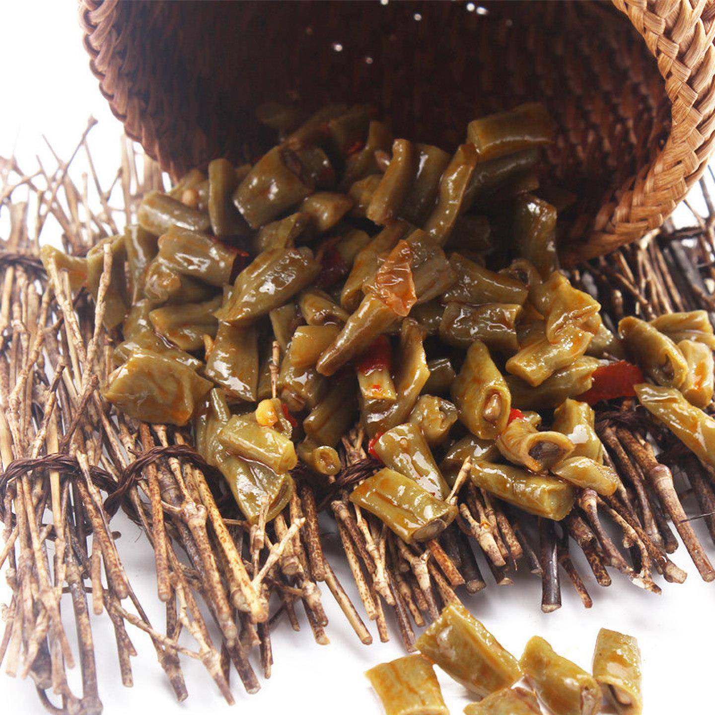 金菜地120g豇豆香辣酸豆角泡菜拌饭拌面佐餐配粥安徽特产厂家直销