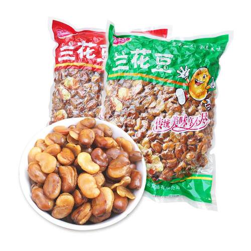 柴大厨兰花豆蚕豆散装4斤