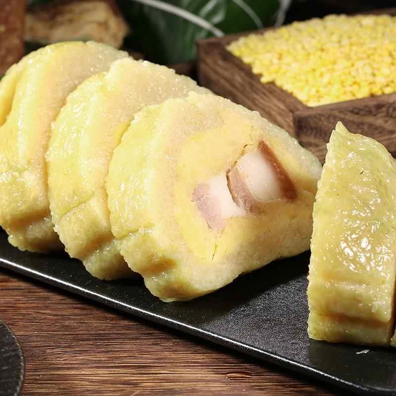 广西粽子南宁水街特产年货五花肉手工绿豆鲜肉粽子靖西糯米大粽子