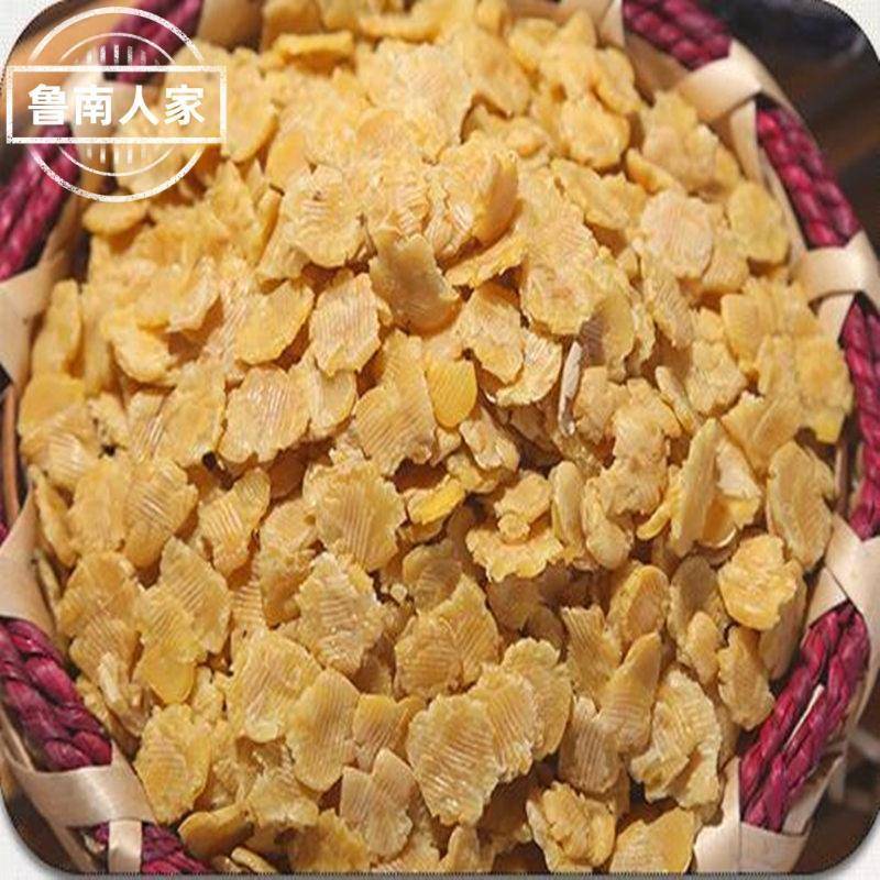山东特产豆钱子黄豆扁黄豆钱当年优质黄豆手工石碾农家杂粮粥豆片