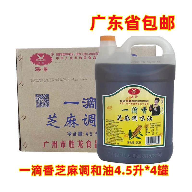 4桶广东包邮海景一滴香芝