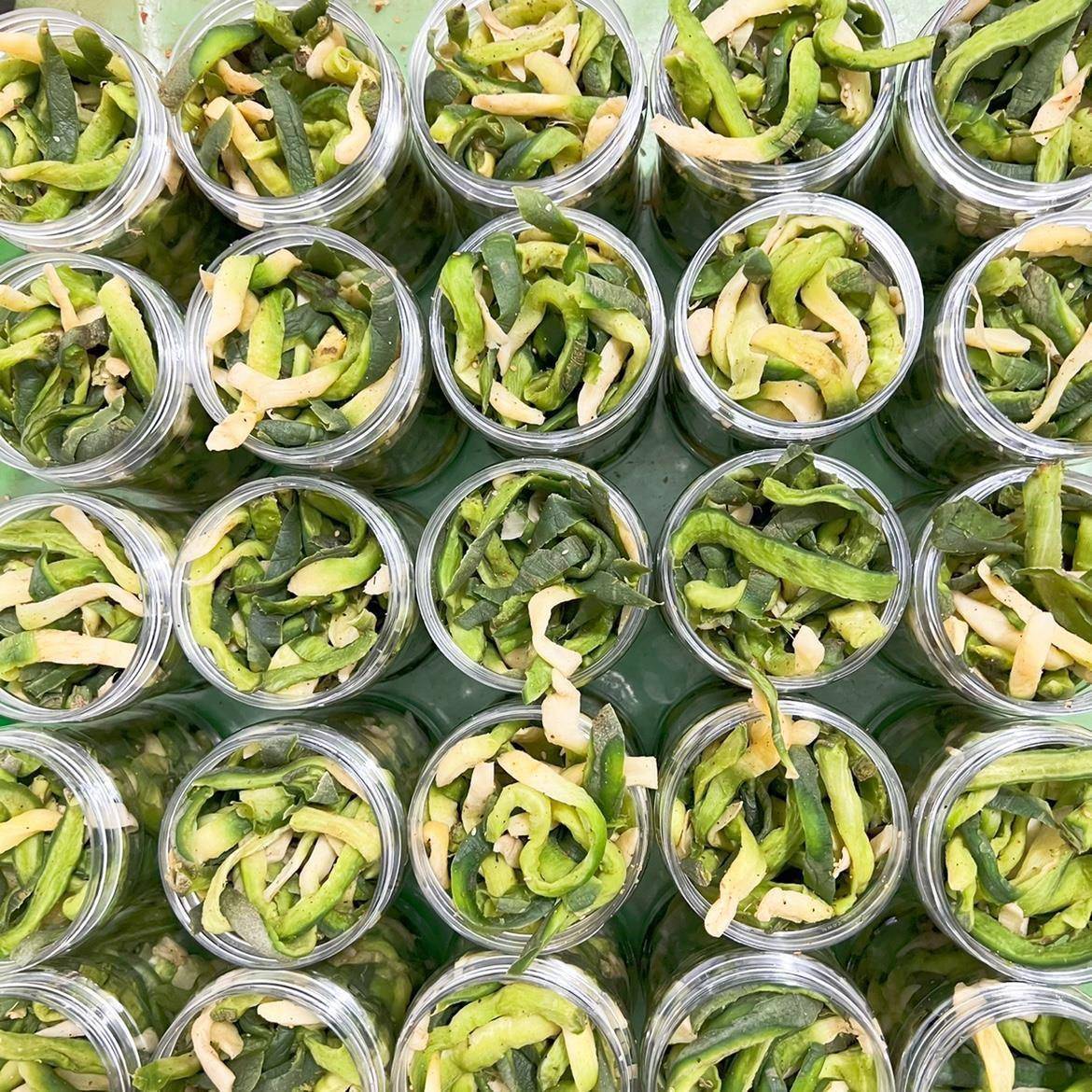 潍坊特产青皮萝卜脆咸菜1斤/瓶五香萝卜干咸甜可口散装香辣下饭菜