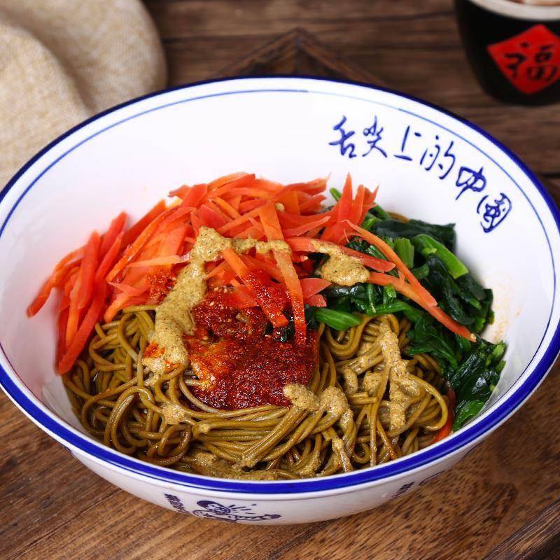 陕西荞面饸饹蓝田特产饱腹代餐营养冲泡活络面粗粮方便速食代餐面