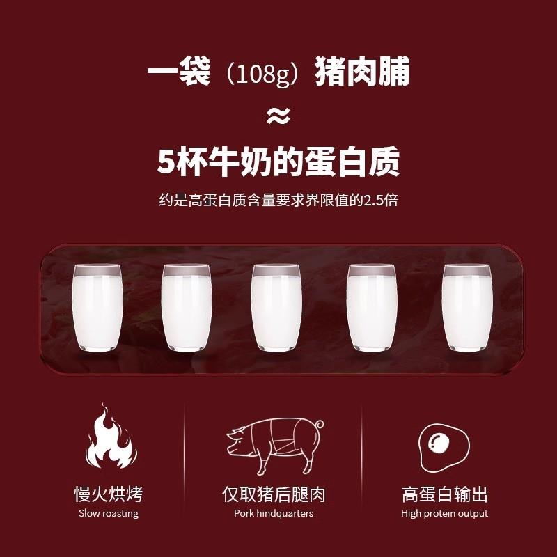 神农公社靖江猪肉脯闽南猪肉干台式卤肉豆脯肉铺干零食官方旗舰店