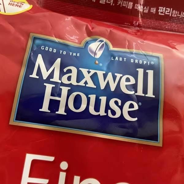包邮 麦斯威尔纯咖啡500g速溶咖啡 韩国进口 美式