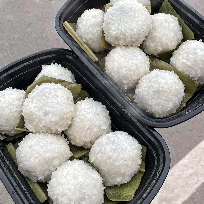 速发糯米团子黑芝麻豆沙糯