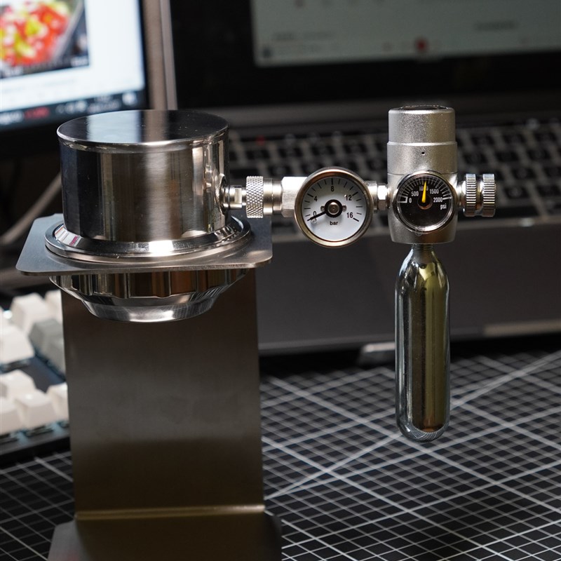 气动咖啡机Ye&Coffe便携露营易收F纳免预热58粉碗可控按压泄压意