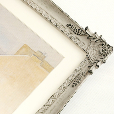 欧式渔港城市怀旧风景装饰画客厅房间入户玄关壁画沙发背景墙挂画