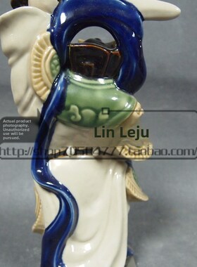 石湾公仔陶瓷创意工艺品客厅摆设大师精品人物送礼品门神