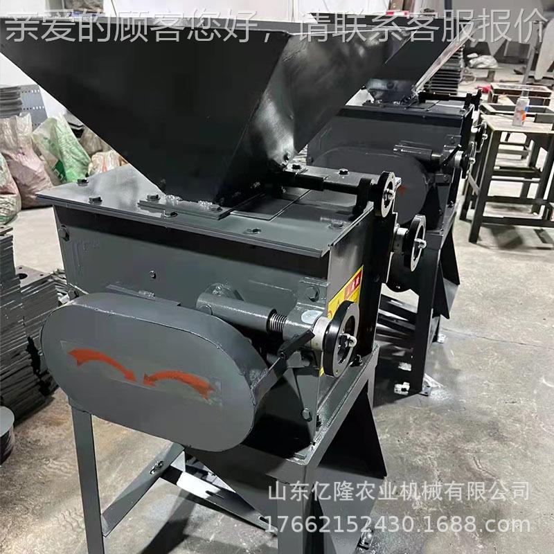 粮食坊片黄豆燕麦挤机 对作辊LDE式花椒籽破碎机 玉扁米高粱压机