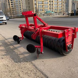 新款压地滚子 小麦镇压器 农田镇压器 压地机带刮泥板 麦田压地机