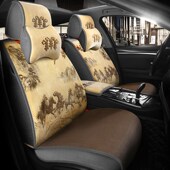 羊毛汽车坐垫 全包围纯羊绒汽车坐垫冬季 纯羊毛坐垫四季 通用地毯式