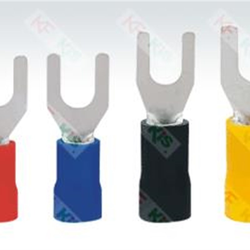 V L2- 克爱斯KF/KI 叉形预绝缘端头TU型冷压接线端子1000只/包