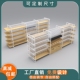 优品饰品店货架面中岛架矮柜中低柜展示架文具店三元 店货架展柜