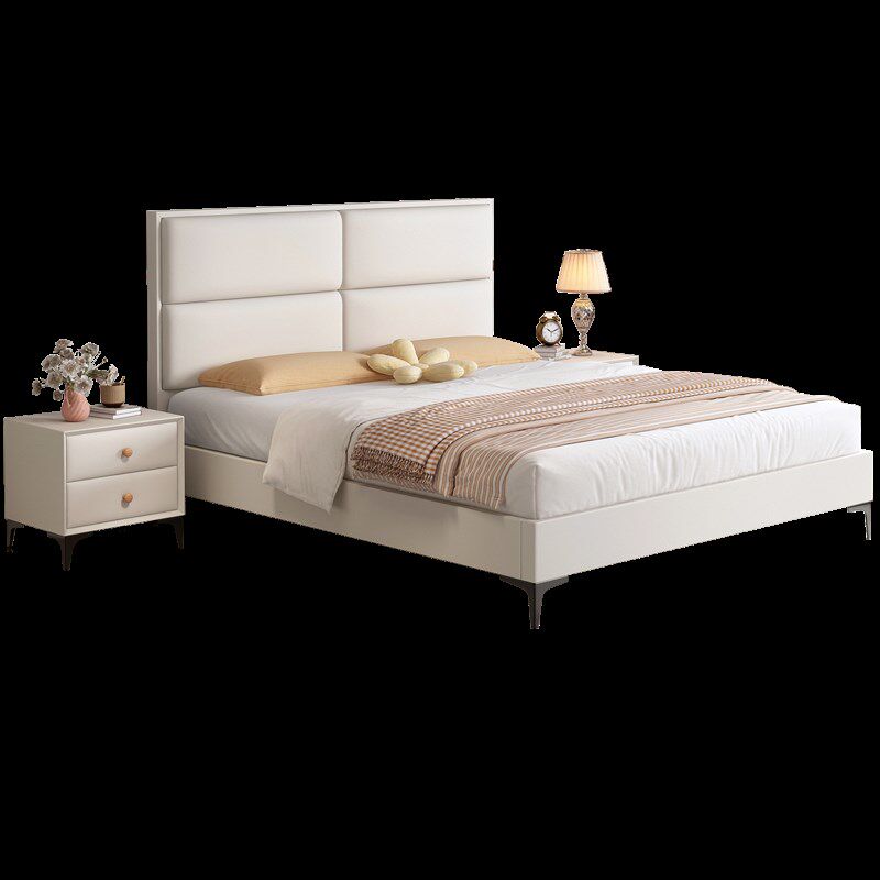 实木床米松木人床经济型现代.米出租房软包单人床m