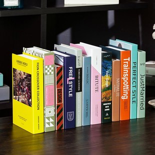 现代假书仿真书装饰书家居客厅书房装饰品摄影道具书摆设