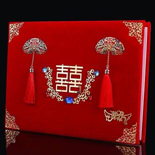 签到本礼金簿婚礼喜簿礼单结婚记账本嘉宾情礼喜收礼礼簿