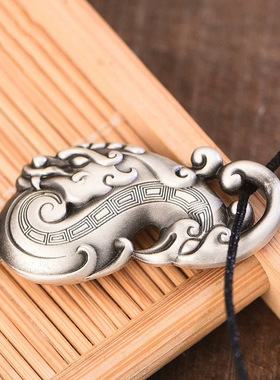 龙凤斧头吊坠泰银汽车钥匙扣挂饰