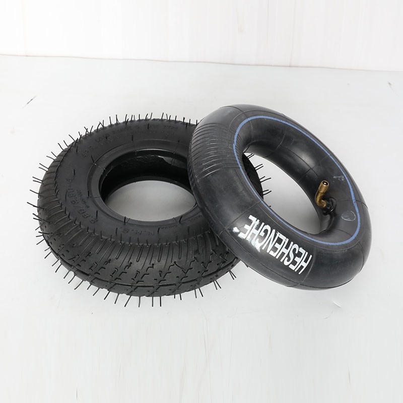 2.80/2.50-4电动代步车轮胎三轮车外胎内胎防爆实心胎2.8-4/2.5-4