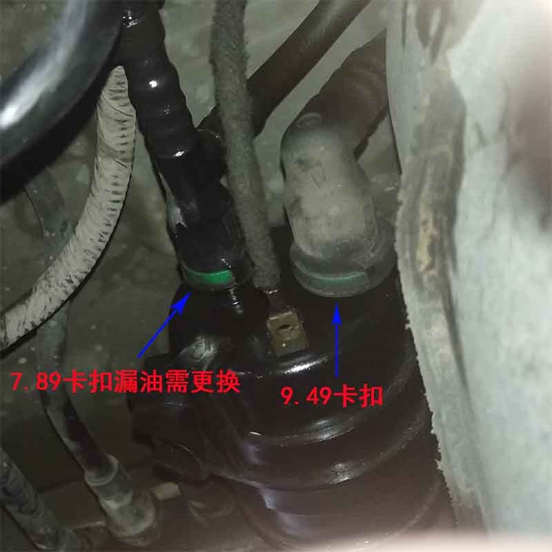 别克gl8汽油格滤芯君威卡子迈锐宝燃油管快速接头君越滤清器卡扣