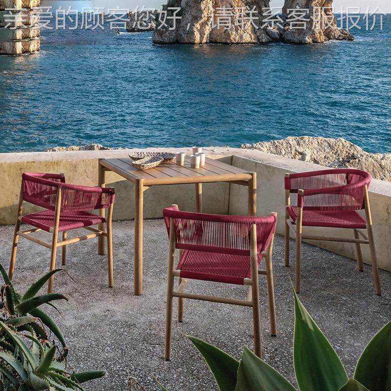 户店柚木沙发外别墅庭院藤编沙柚木样发板园房室外花阳台酒绳编单,住宅家具,藤/竹沙发,淘宝优惠券,粉丝福利购,淘宝优惠卷