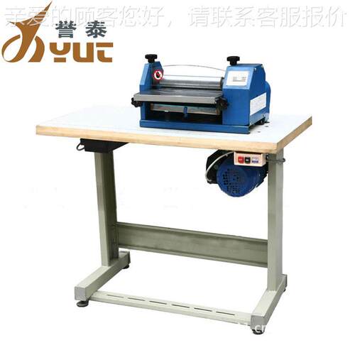 Y制器鞋机 皮革胶上机201供应 T-201全自动白乳胶滚轮上胶机