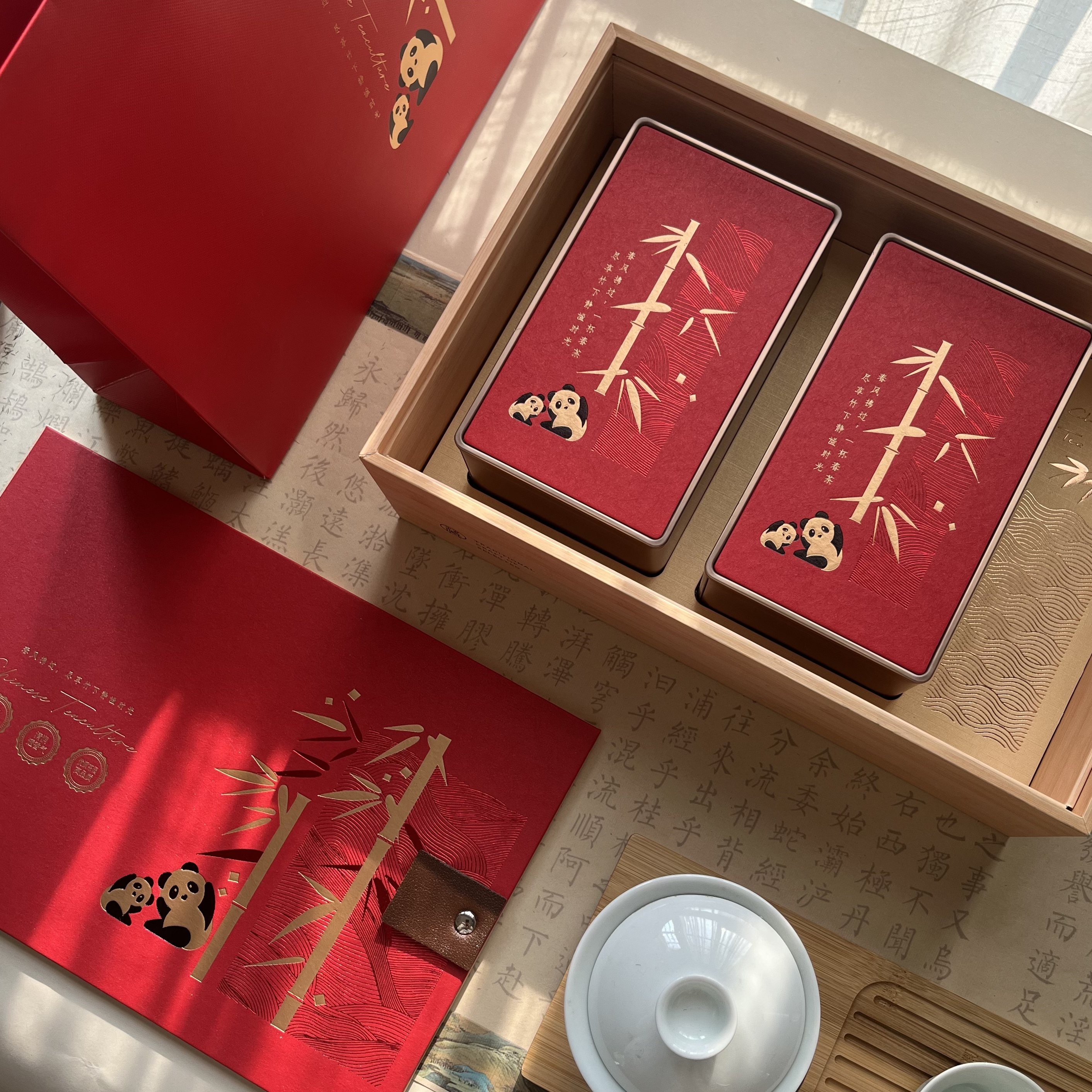 四川特产伴手礼飘雪茉莉花茶礼盒装官方旗舰店正品茶叶送朋友同事