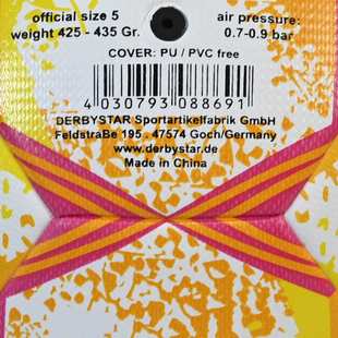 比赛5号无缝贴皮比赛成人比赛训练比赛可以 DERBYSTAR比赛5号