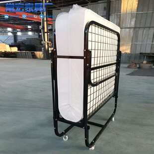 厂家折叠隐形床免安装加厚海绵床垫滑轮金属床架收纳可折叠